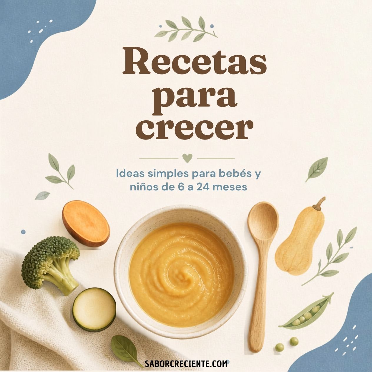 LIBRO DE RECETAS PARA BEBES DE HASTA 2 AÑOS
